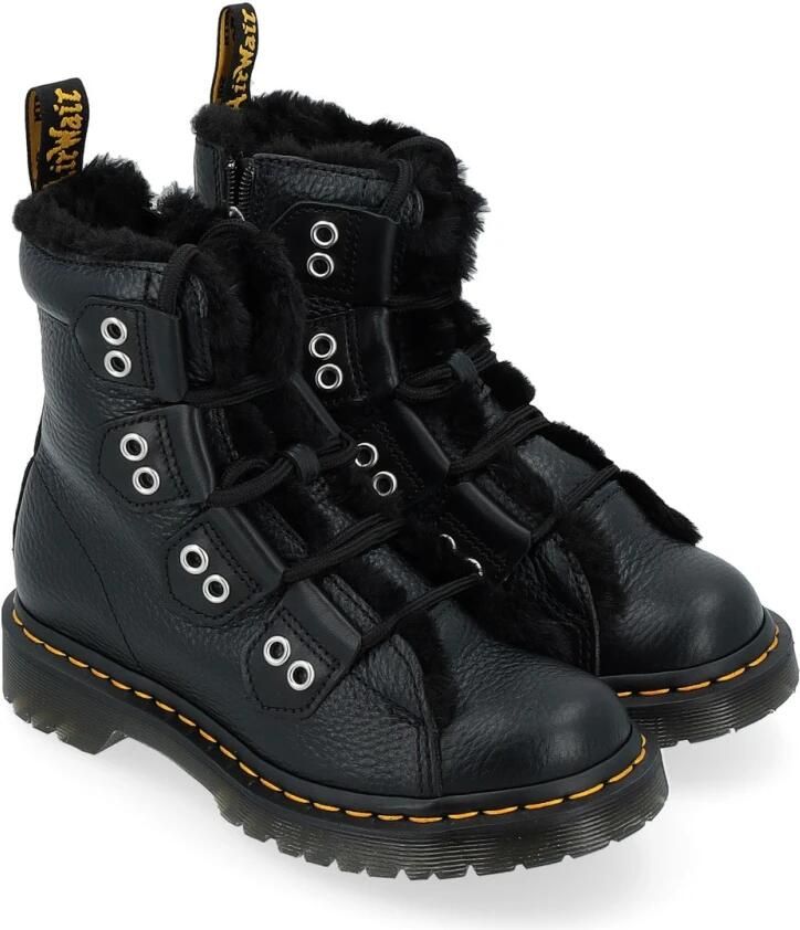 Dr. Martens Laarzen 1460 Lace To Toe Fur Lined - Foto 2