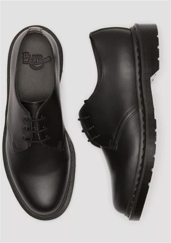 Dr Martens Dr. Martens Unisex Veterschoenen 1461 Mono Smooth Black Smooth Zwart - Foto 8