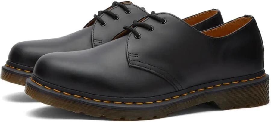 Dr. Martens Veterschoen 'Unisex 1461 Pw Lace-Up Black Noir Greasy Shoes' zwart - Foto 8