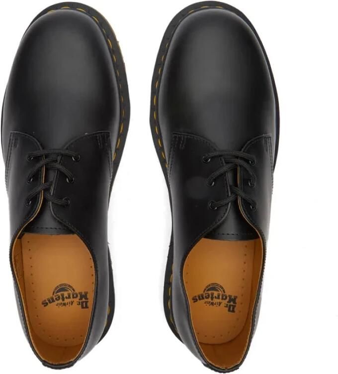 Dr. Martens Veterschoen 'Unisex 1461 Pw Lace-Up Black Noir Greasy Shoes' zwart - Foto 4