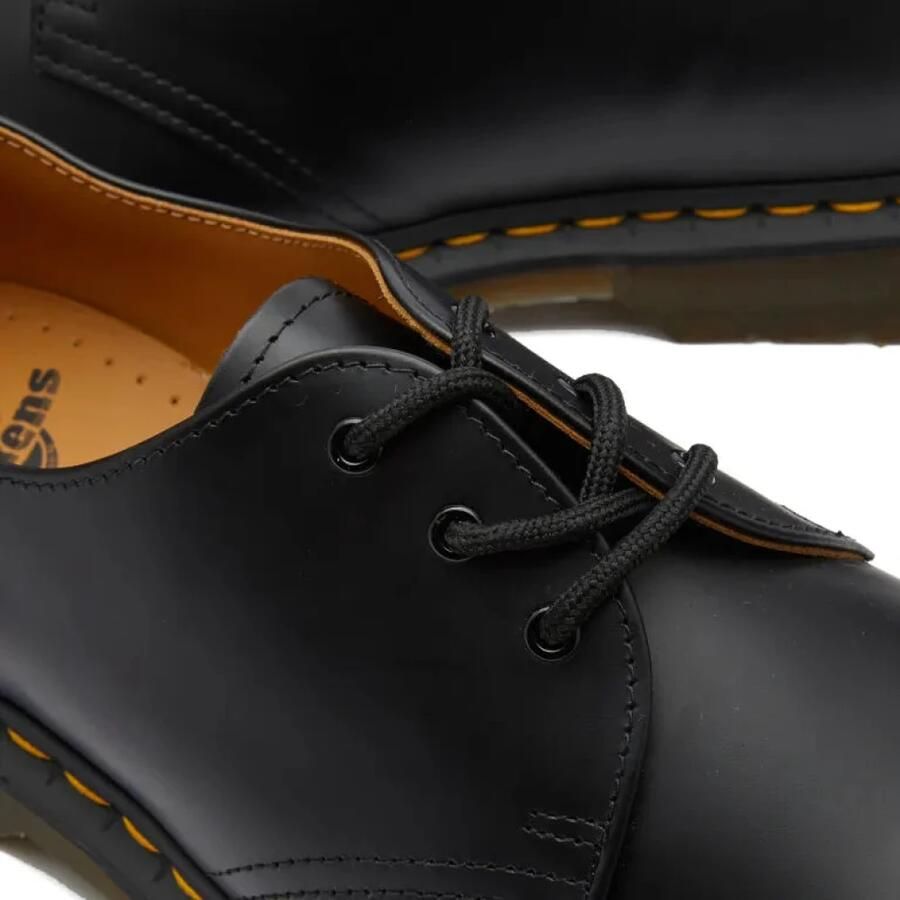 Dr. Martens Veterschoen 'Unisex 1461 Pw Lace-Up Black Noir Greasy Shoes' zwart - Foto 2