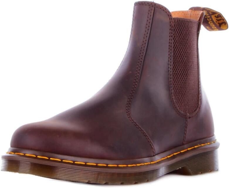 Dr. Martens Authentieke leren laarzen met een kenmerkende stijl en comfort Brown - Foto 15