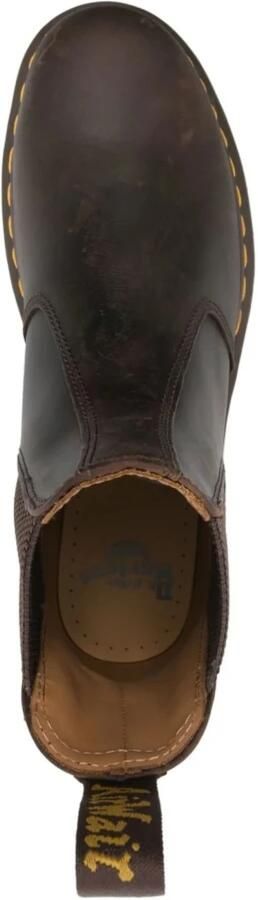 Dr. Martens Authentieke leren laarzen met een kenmerkende stijl en comfort Brown - Foto 17