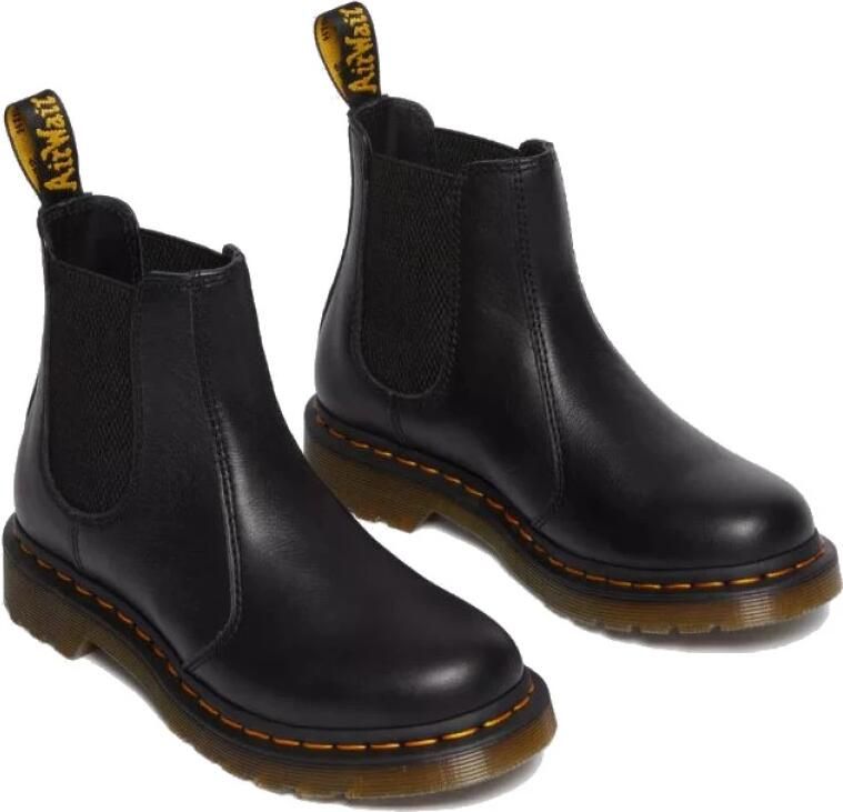 Dr. Martens Zwarte Chelsea Laarzen Herfst Winter Vrouwen Black Dames
