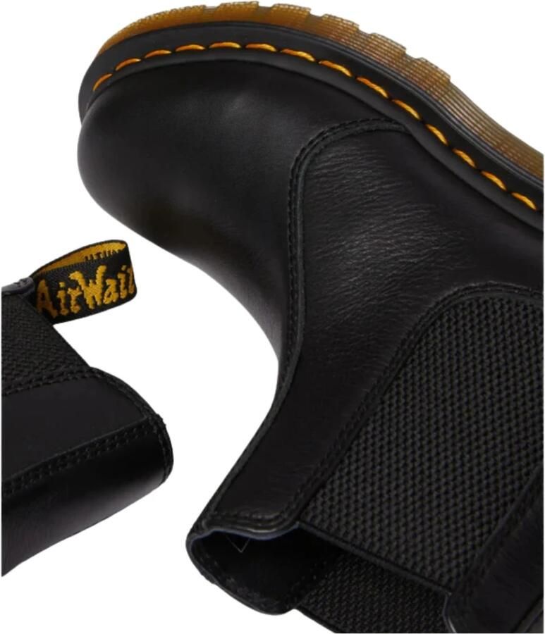 Dr. Martens Zwarte Chelsea Laarzen Herfst Winter Vrouwen Black Dames