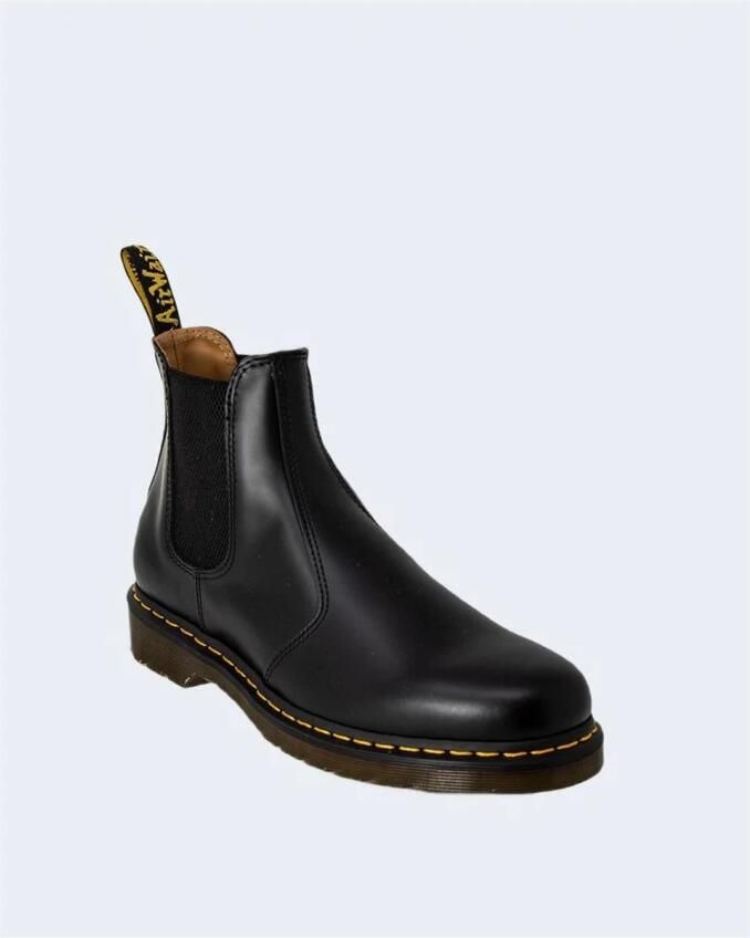 Dr. Martens Klassieke Chelsea-laarzen van glad leer met gele stiksels en AirWair-logo Black - Foto 19