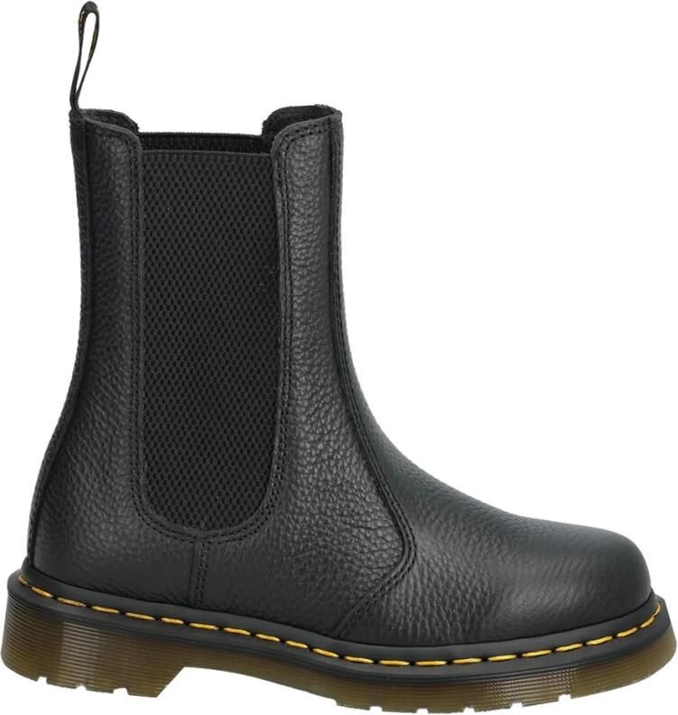 Dr. Martens Laarzen 2976 Hi Chelsea Boot Black Milled Nappa