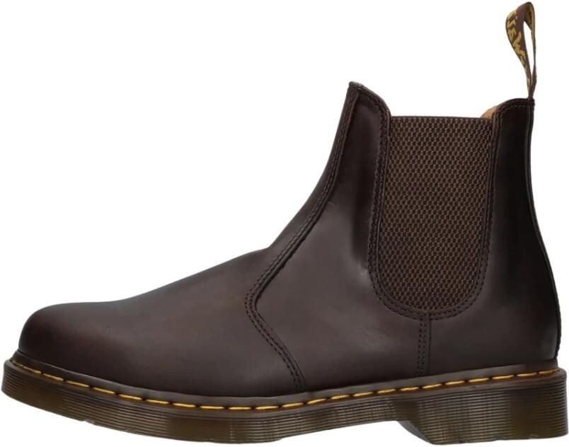 Dr. Martens Authentieke leren laarzen met een kenmerkende stijl en comfort Brown - Foto 13