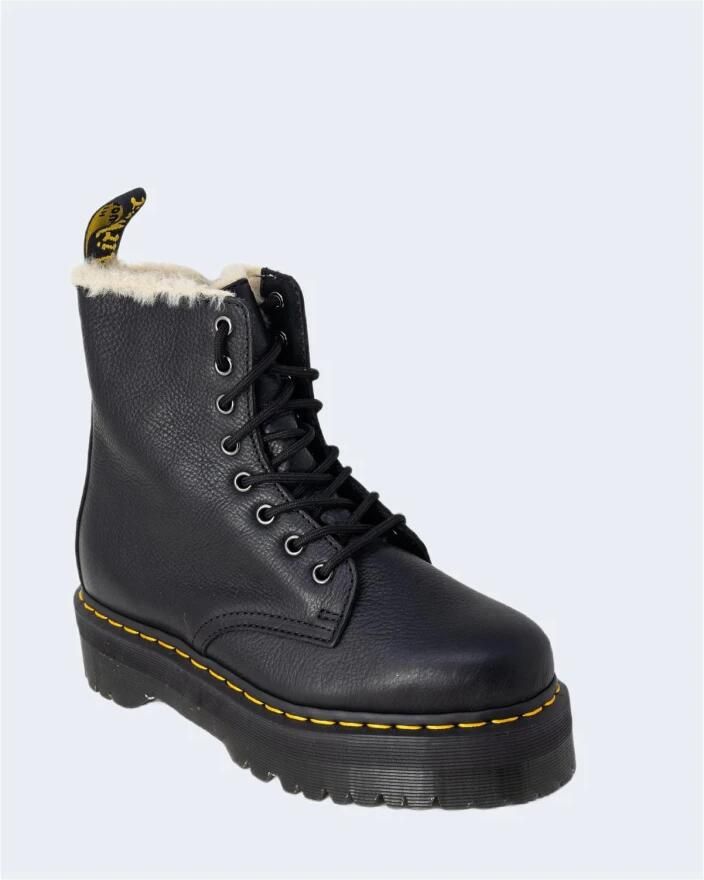 Dr Martens Jadon Faux Fur Lined Platform Boots Dr. Martens Zwart - Foto 4