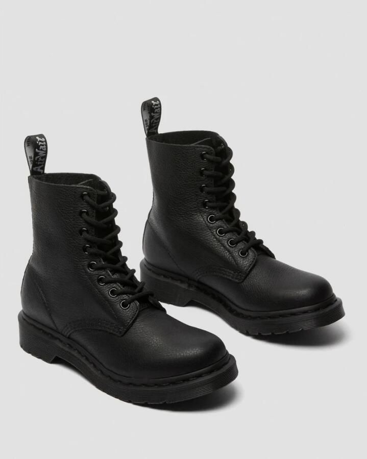 Dr Martens Dr. Martens Vrouwen Leren Veterboots Laarzen Damesschoenen 24479001 Zwart - Foto 9