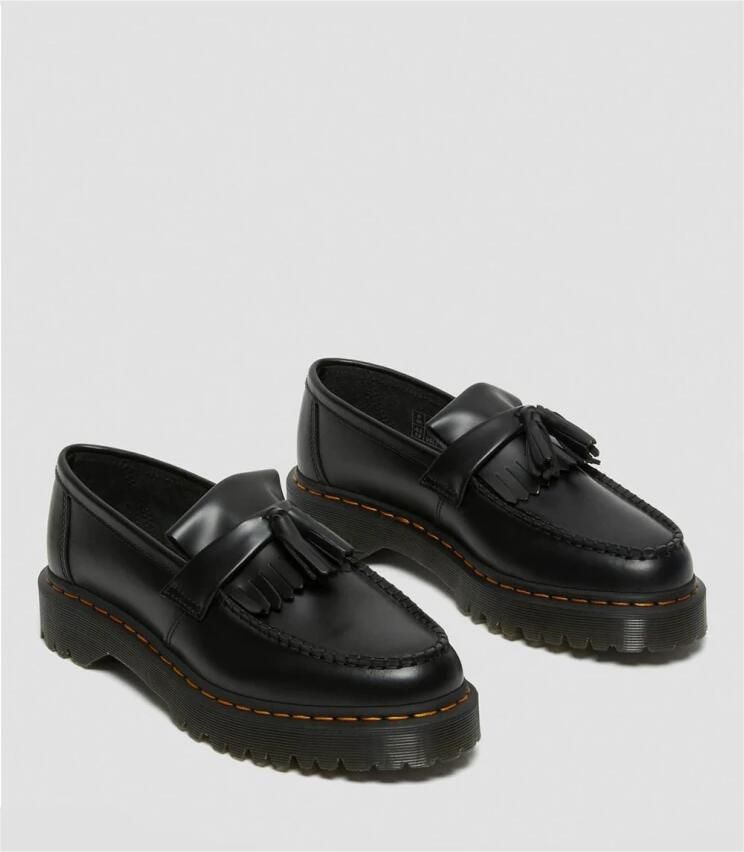 Dr. Martens Zwarte Lederen Instapschoenen - Foto 5