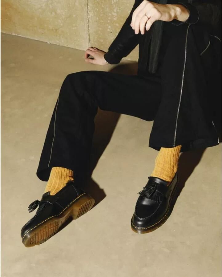 Dr. Martens Zwarte Leren Casual Amfibieën met Hak Black - Foto 7