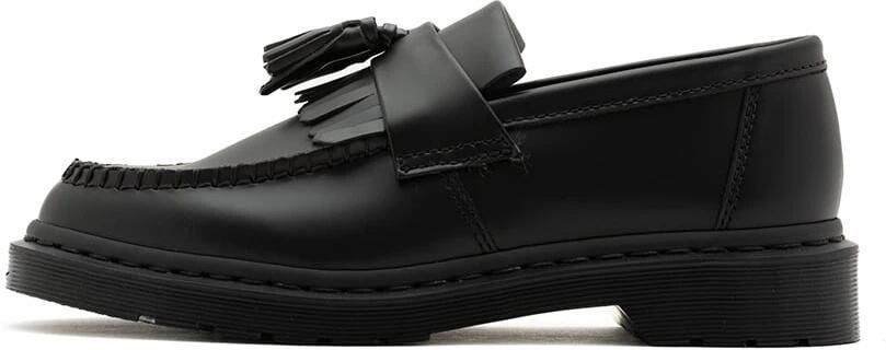 Dr. Martens Klassieke zwarte loafers met franjes Black Dames - Foto 6