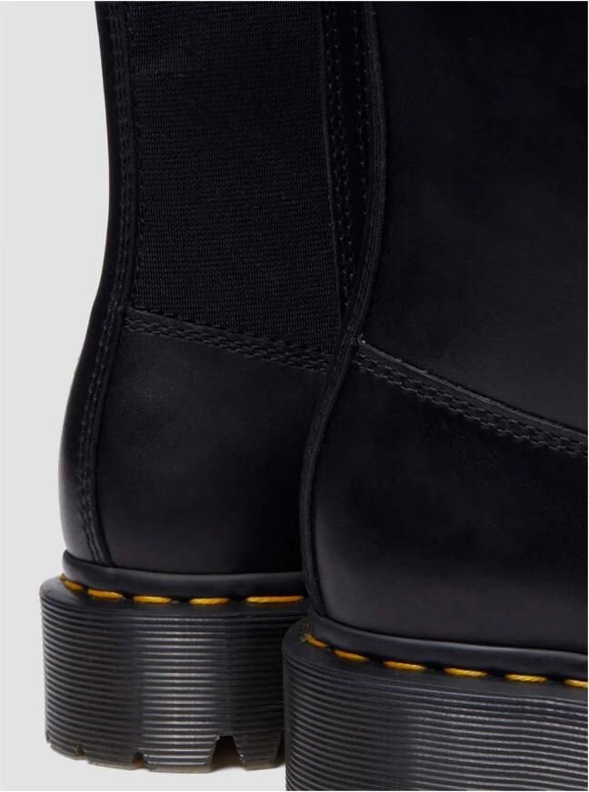 Dr. Martens Zwarte Leren Modieuze Laarzen Black Dames - Foto 3