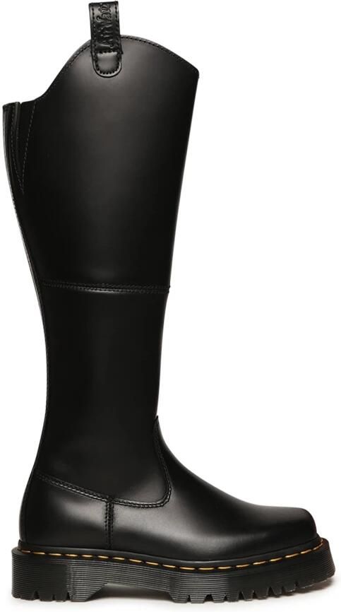 Dr. Martens Zwarte Leren Modieuze Laarzen Black Dames - Foto 3