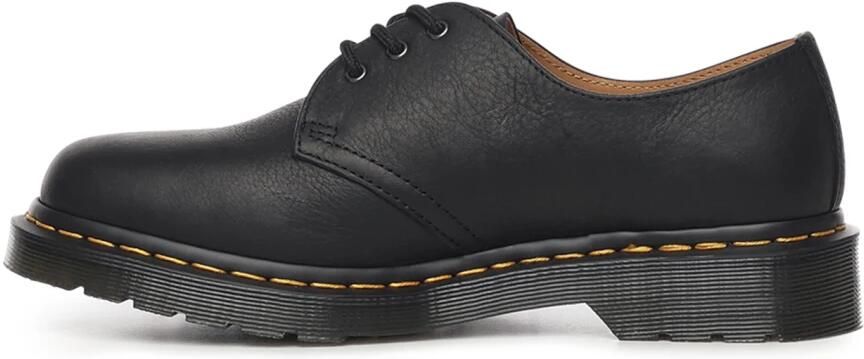 Dr. Martens Zwarte leren mocassin herfst winter stijl Black