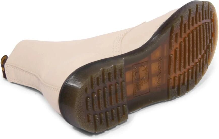 Dr. Martens 1460 PASCAL PARCHMENT BEIGE Volwassenen VeterlaarzenHalf-hoge schoenen Wit beige - Foto 3