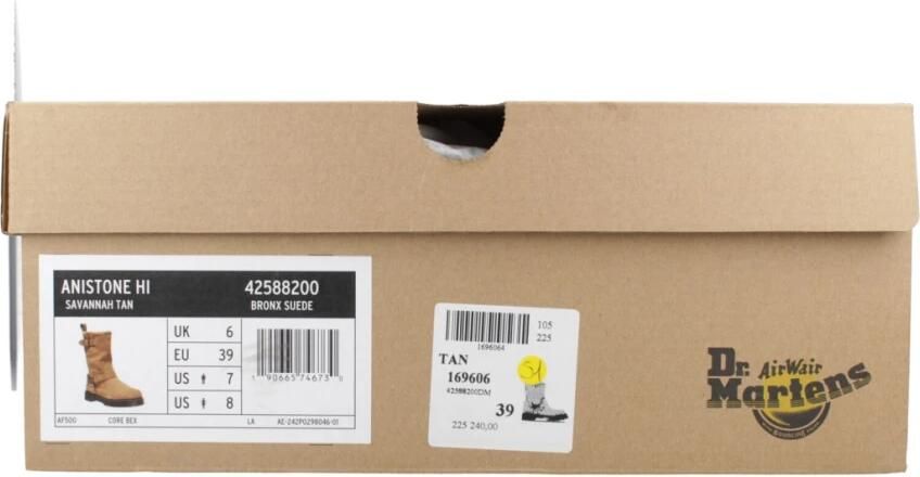 Dr. Martens Anistone Hi biker boot beige - Foto 2