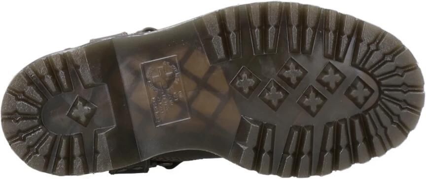 Dr. Martens Platte Grijze Schoenen Anistone Hi Stijl - Foto 5