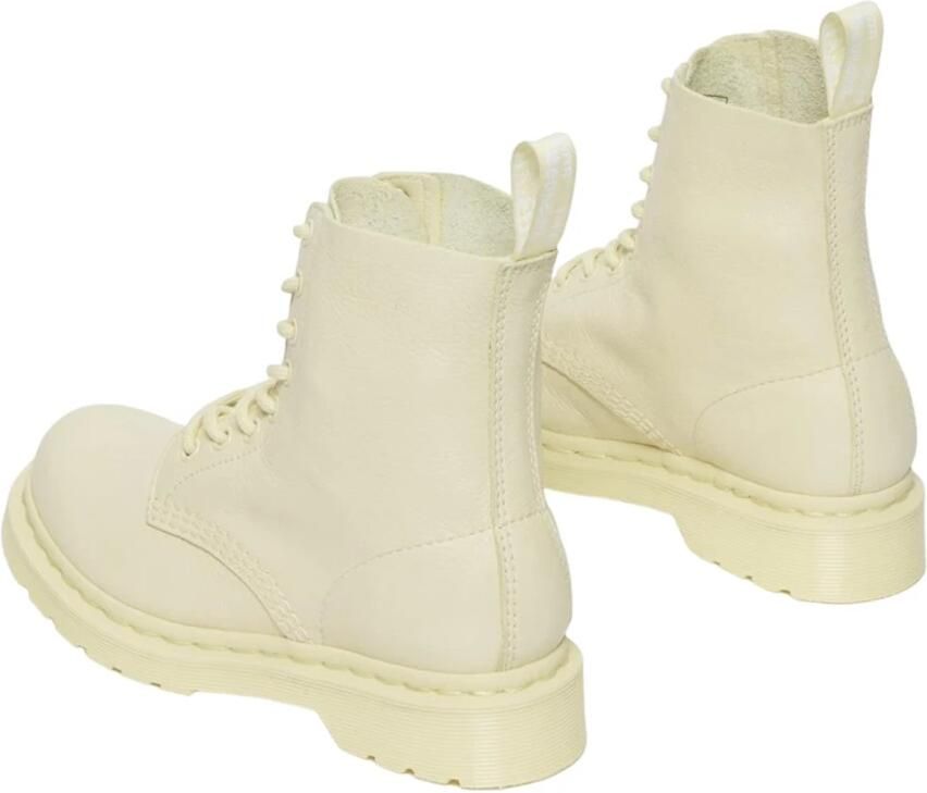 Dr. Martens Beige Casual Dames Leren Enkellaarzen