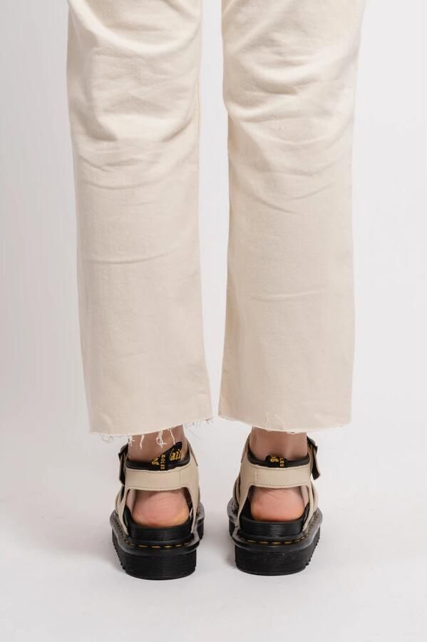 Dr. Martens Beige Sandaal van Textuurleer met Verstelbare Enkelband Beige Dames - Foto 15