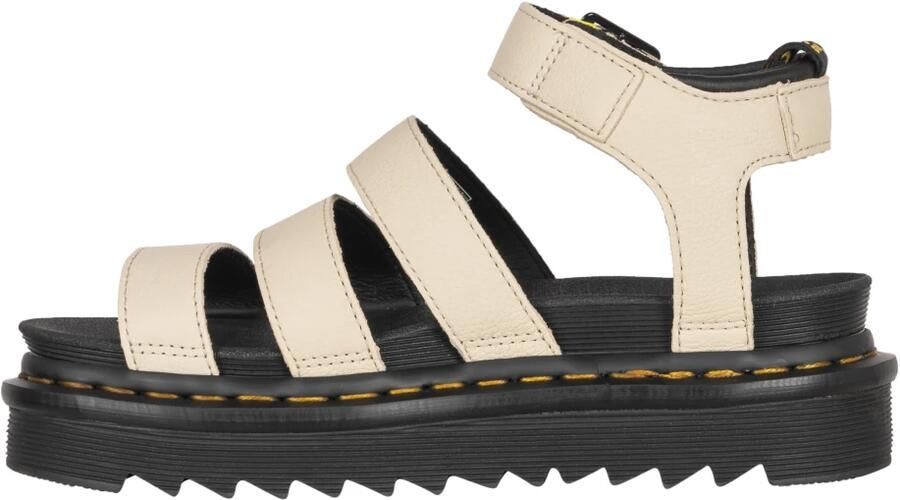 Dr. Martens Beige Sandaal van Textuurleer met Verstelbare Enkelband Beige Dames - Foto 16