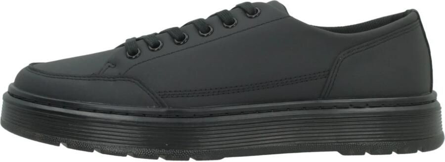 Dr. Martens Lage Sneakers Brookline 6 Eye 6 Eye Shoe Black Classic Nappa