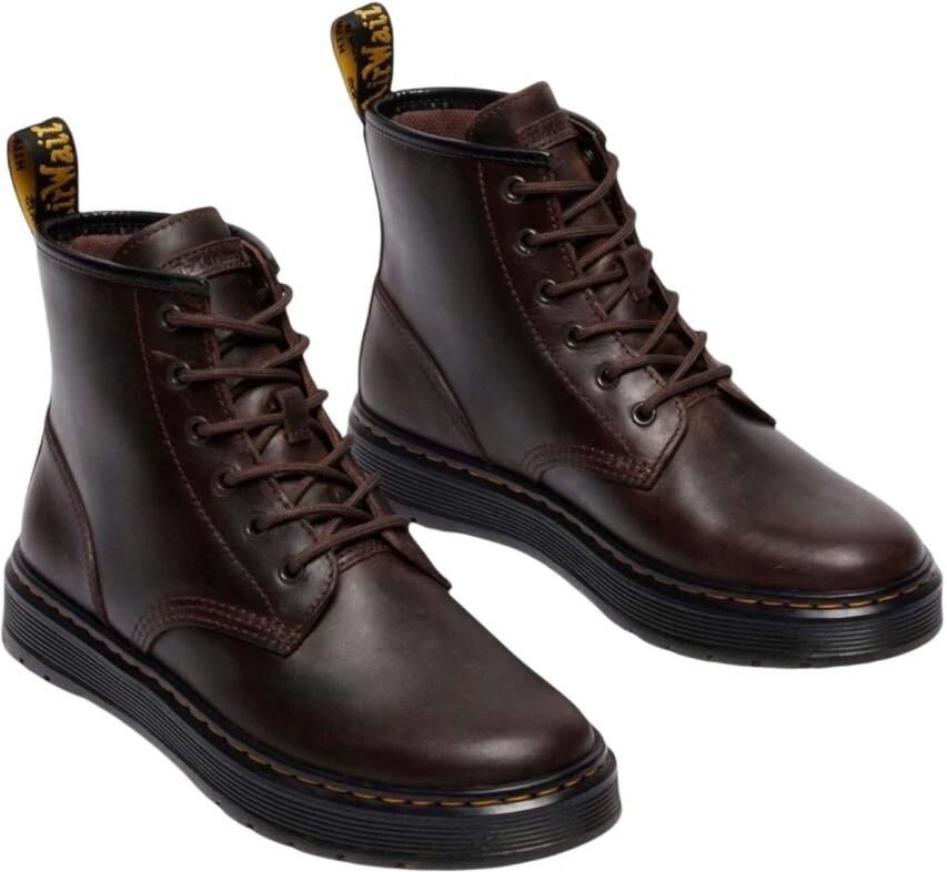 Dr. Martens Dr Martens Brookline Chukka Donkerbruin Leren Enkellaarsjes