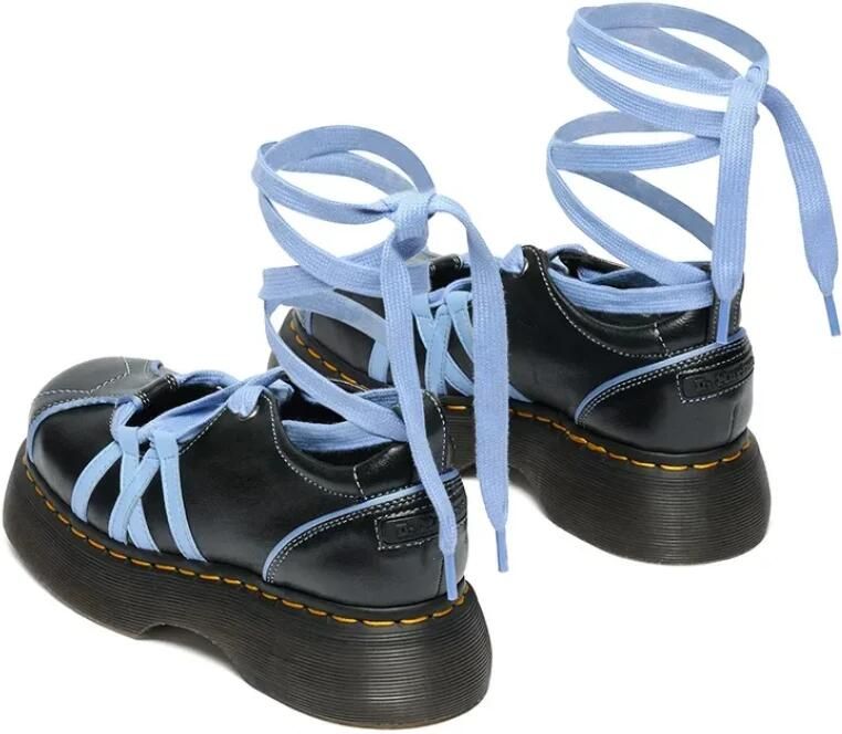 Dr. Martens Ballerina met riempjes 'Buzz' zwart - Foto 7