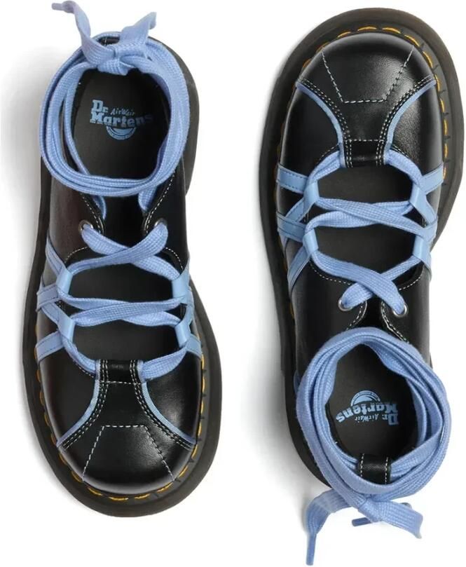 Dr. Martens Ballerina met riempjes 'Buzz' zwart - Foto 5