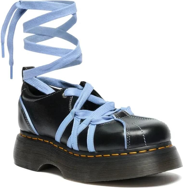 Dr. Martens Ballerina met riempjes 'Buzz' zwart - Foto 2