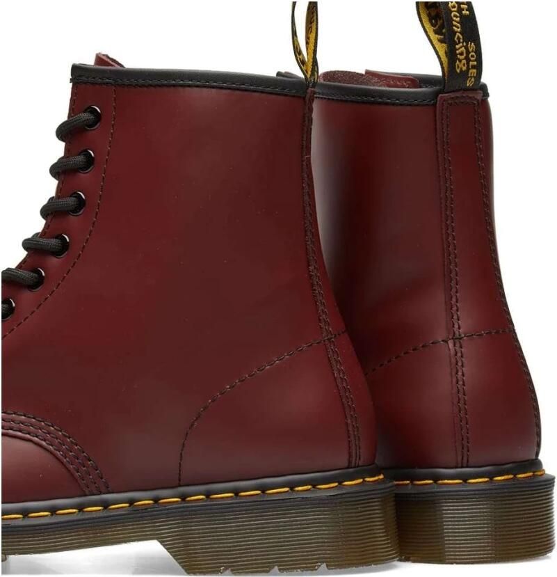 Dr. Martens Cherry Red Smooth Boots