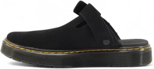 Dr martens Carlson black | muiltjes van suède Zwart Suede Muiltjes Dames
