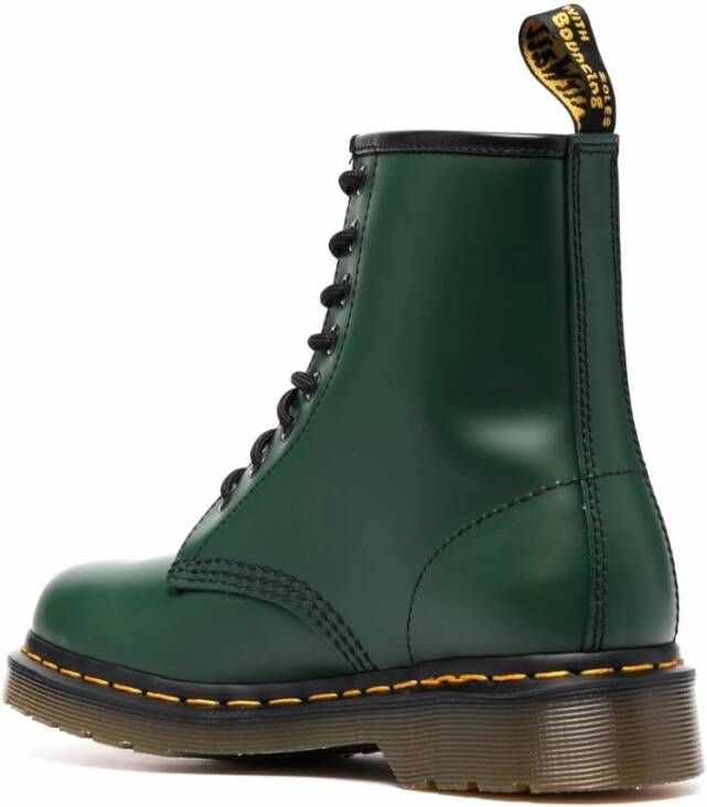 Dr. Martens 1460 Smooth leren veterboots Groen Echt leer - Foto 4
