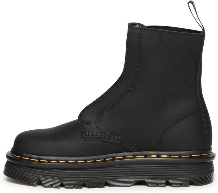 Dr. Martens Laarzen ZebZag Lace Less Laceless Boot Black Wyoming - Foto 2