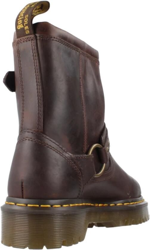 Dr. Martens Enkellaarzen met Anistone-harnas