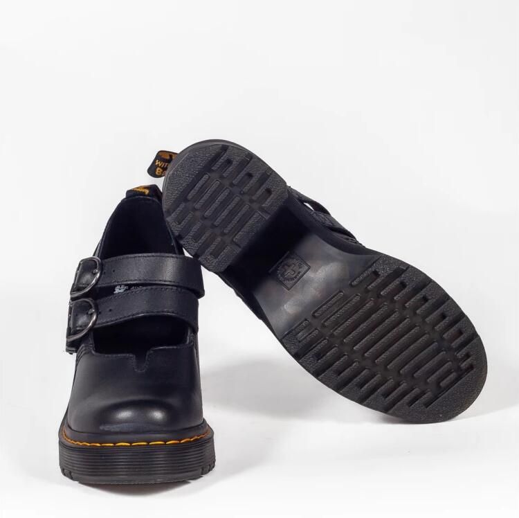 Dr. Martens Eviee Sendal Leren Mary Jane Schoenen met Hak - Foto 2