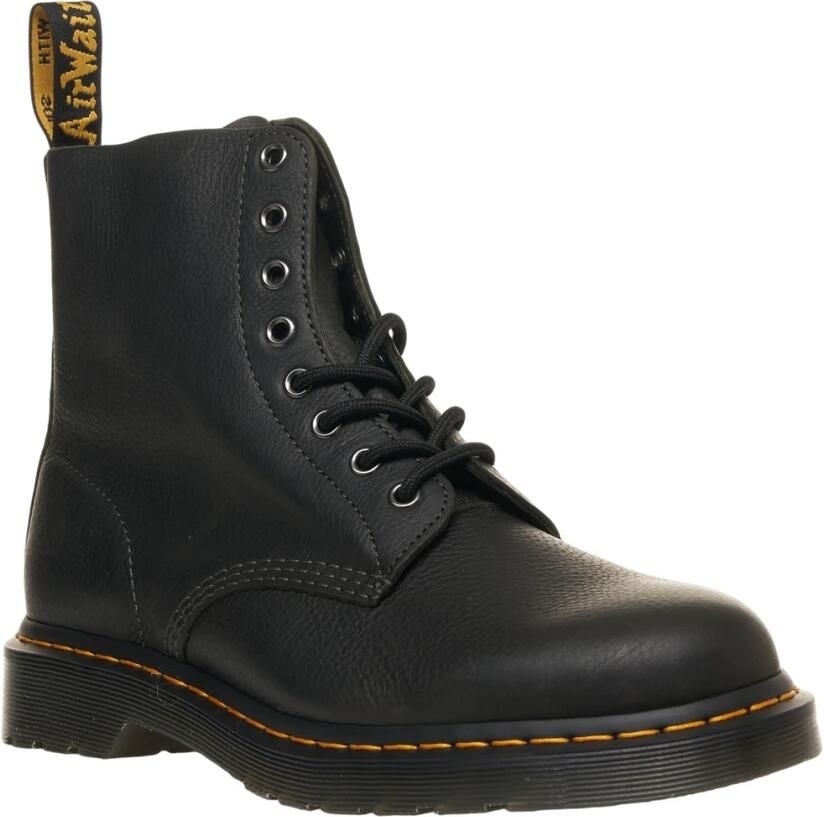Dr. Martens Groene Enkellaarzen Klassieke Stijl