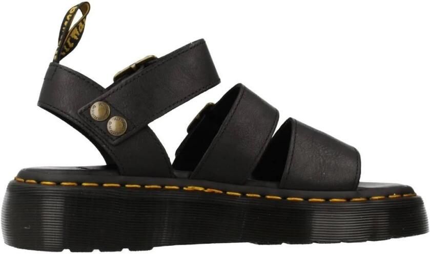 Dr. Martens Gryphon Quad Pisa Platte Sandalen Black Dames - Foto 2