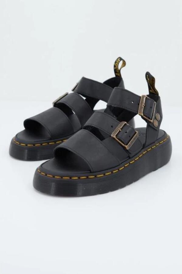 Dr. Martens Gryphon Quad Pisa Platte Sandalen Black Dames - Foto 1