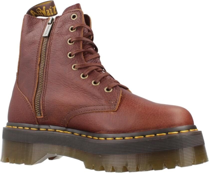 Dr. Martens Dr Martens Jadon Laarzen Bruin Man Vrouw - Foto 4