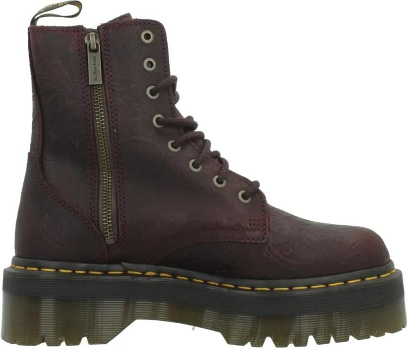 Dr. Martens Veterlaarsjes 'Jadon' bourgogne