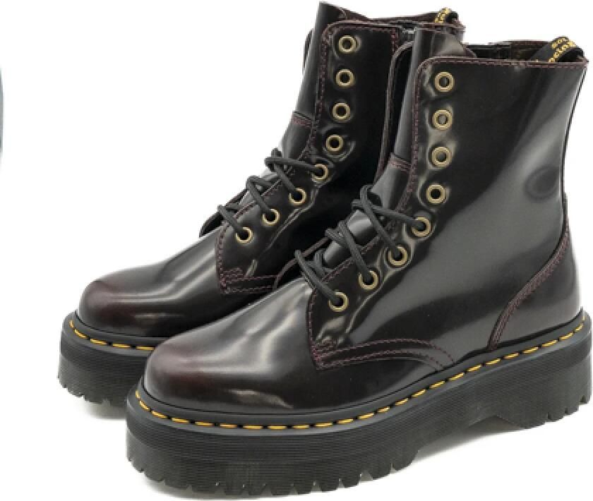 Dr. Martens Jadon Cherry Red Arcadia Unisex Veterboots Rood - Foto 3