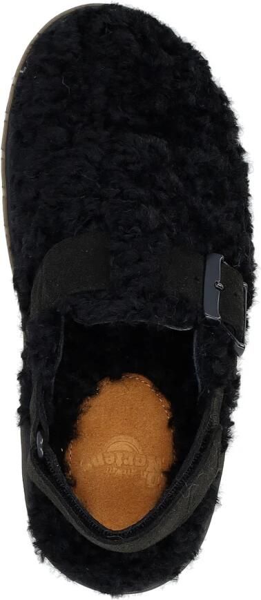 Dr. Martens Jorge II Suède & Borg Black Dames Instappers - Foto 4