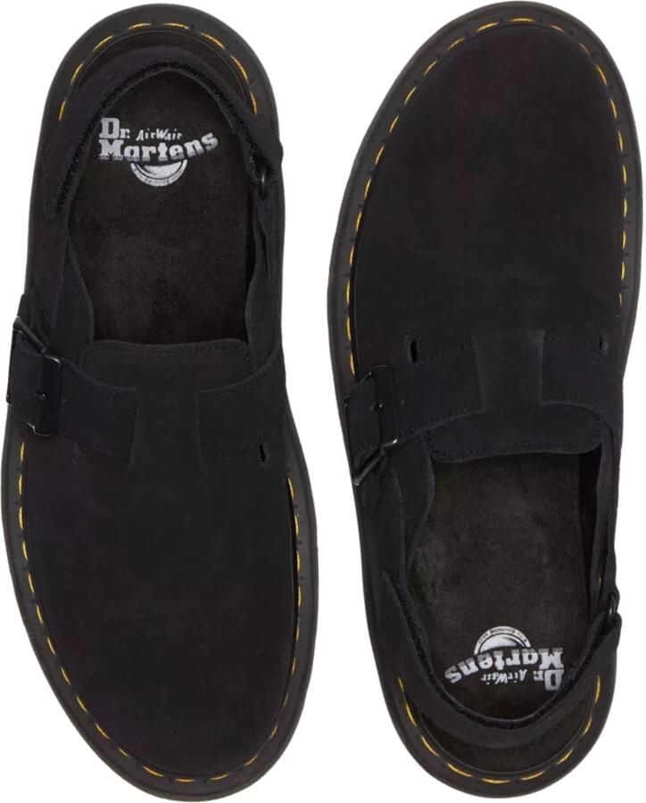 Dr martens Dr. Martens Jorge II van suède | black Zwart Suede Muiltjes Unisex - Foto 4