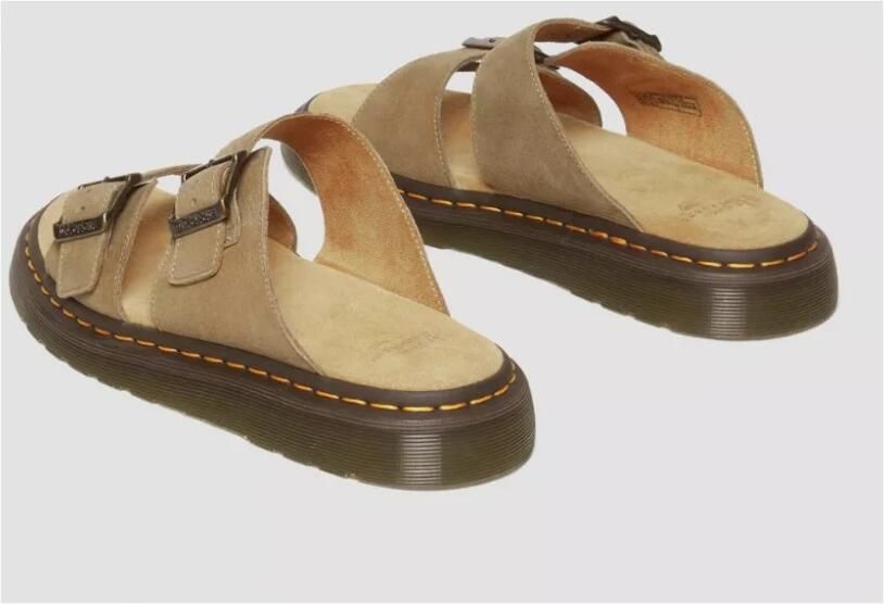Dr. Martens Slippers Josef Savannah Tan Tumbled Nubuck - Foto 2