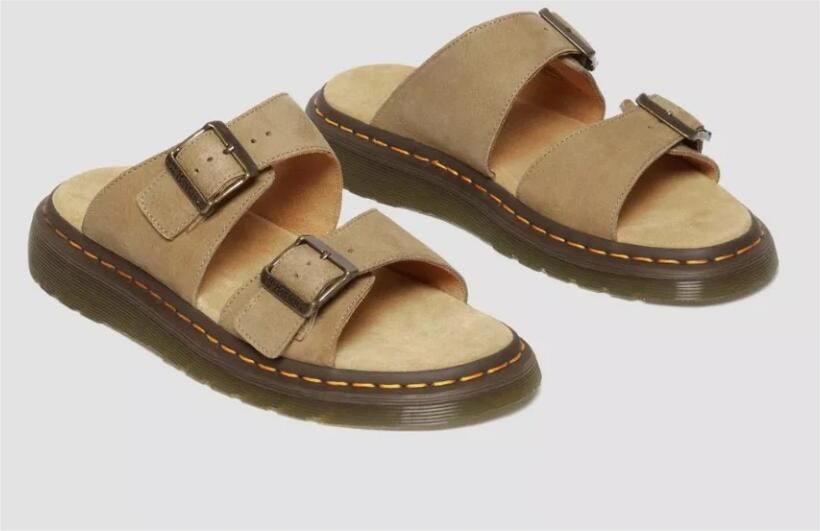 Dr. Martens Klassieke Sliders voor dagelijks gebruik Brown Dames - Foto 7