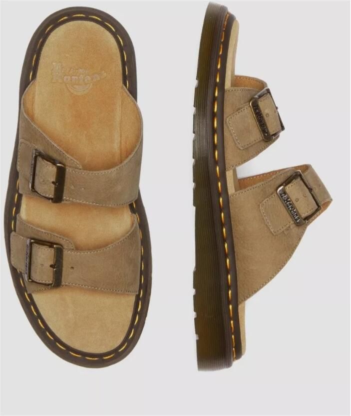 Dr. Martens Klassieke Sliders voor dagelijks gebruik Brown Dames - Foto 4