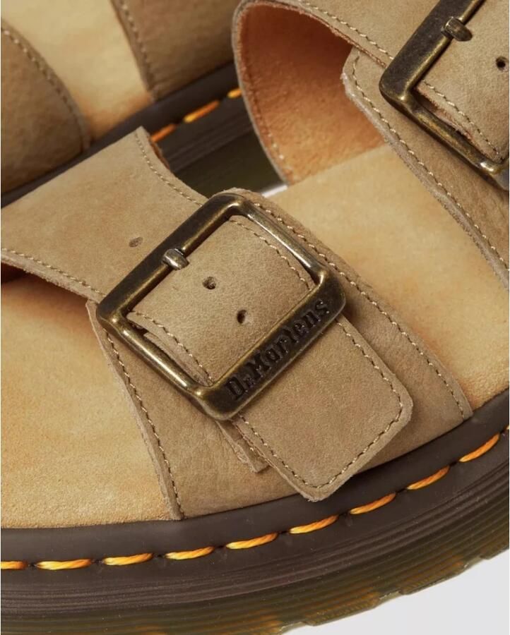 Dr. Martens Klassieke Sliders voor dagelijks gebruik Brown Dames - Foto 2