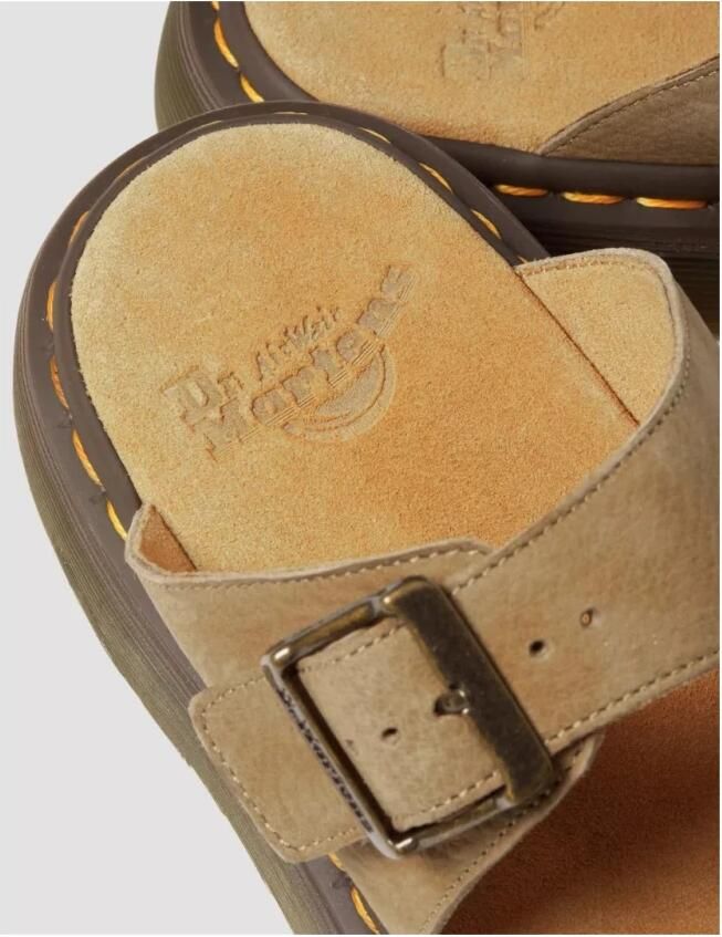 Dr. Martens Klassieke Sliders voor dagelijks gebruik Brown Dames - Foto 5